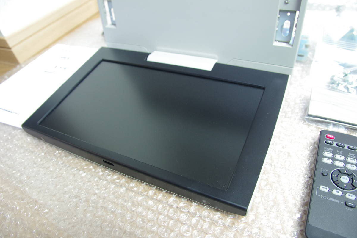 美品 トヨタ 純正 11インチ フリップダウン モニター V11T-R62C 作動OK
