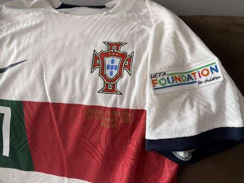 2022 ポルトガル代表 (A) ユニフォーム ロナウド ポルトガル代表