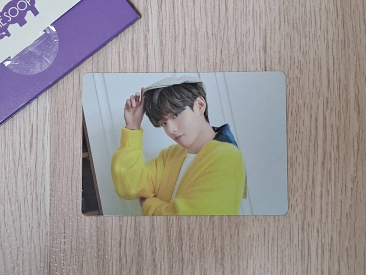 防弾少年団 BTS★テヒョン in the soop stay 平昌 ホテル トレカ 公式★V テテ フォト カード非売品 PHOTO CARD バンタン