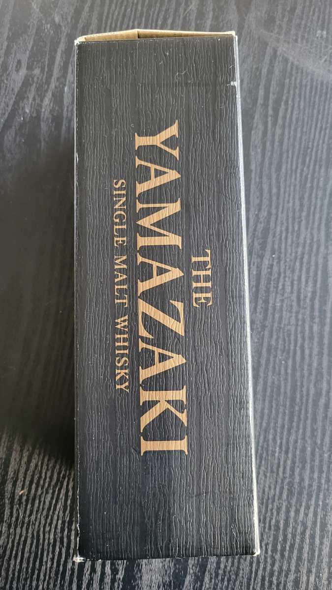 18年 山崎 シングルモルトウイスキー 空き瓶、空箱山崎 空き箱&空き瓶