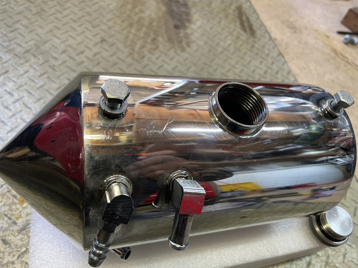 オイルタンク SR ハーレー カスタムタンク ステンレス製 SR400 – 2%er
