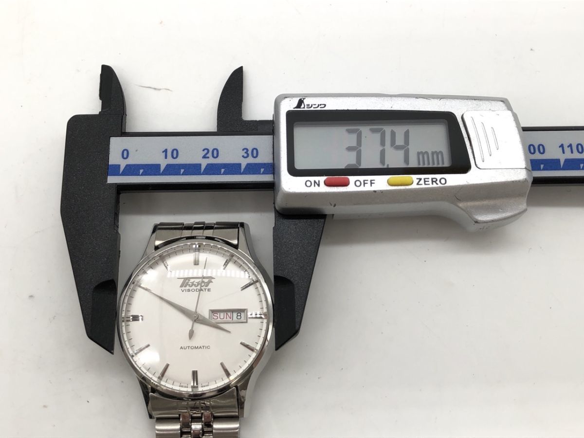 0101-538S②18134RP 腕時計 TISSOT ティソ T019430B メンズ VISODATE 