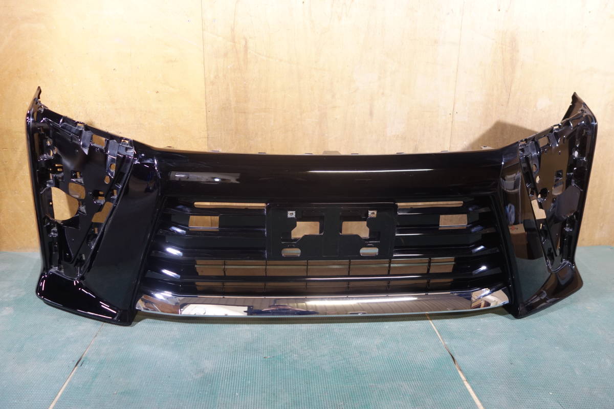 14688　ZRR80W ヴォクシー ZS　フロントバンパー　ロアグリル付き　黒　52119-28L60
