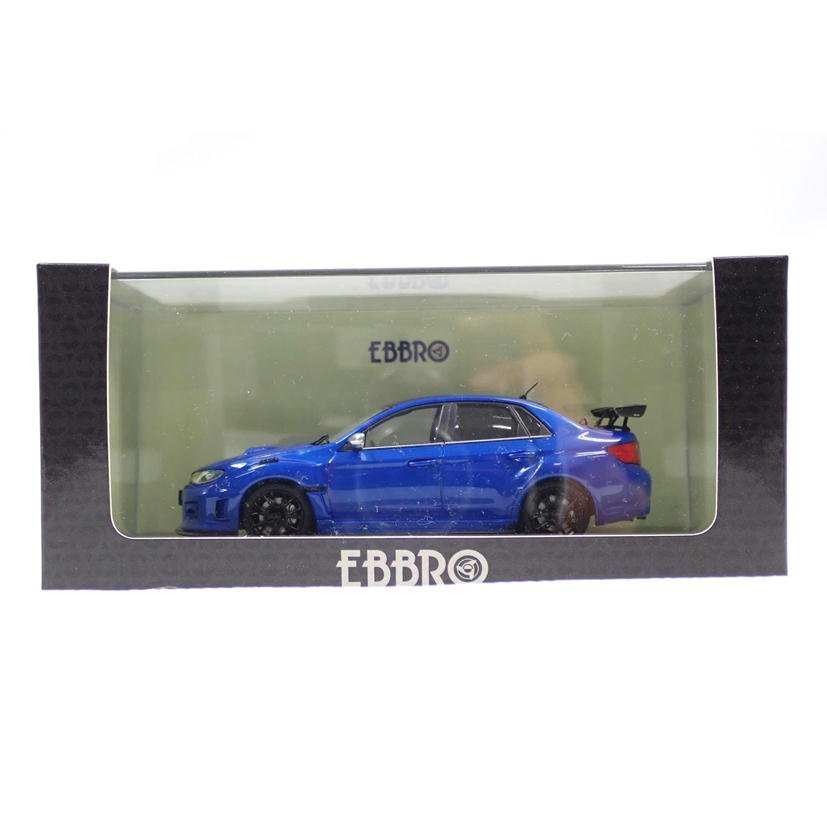 1円【未使用】 エブロ/1/43 スバル WRX STI S206 NBR チャレンジ パッケージ WRブルー/62