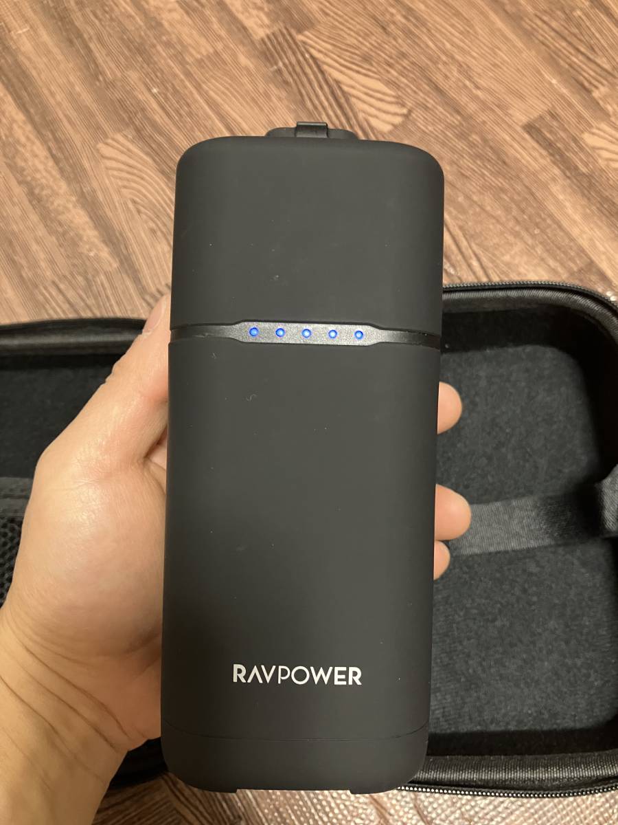 RAVPOWER ポータブル電源　最大80W出力 RAVPOWER ポータブル電源 最大80W出力 RAVPower、AC80W出力に対応した