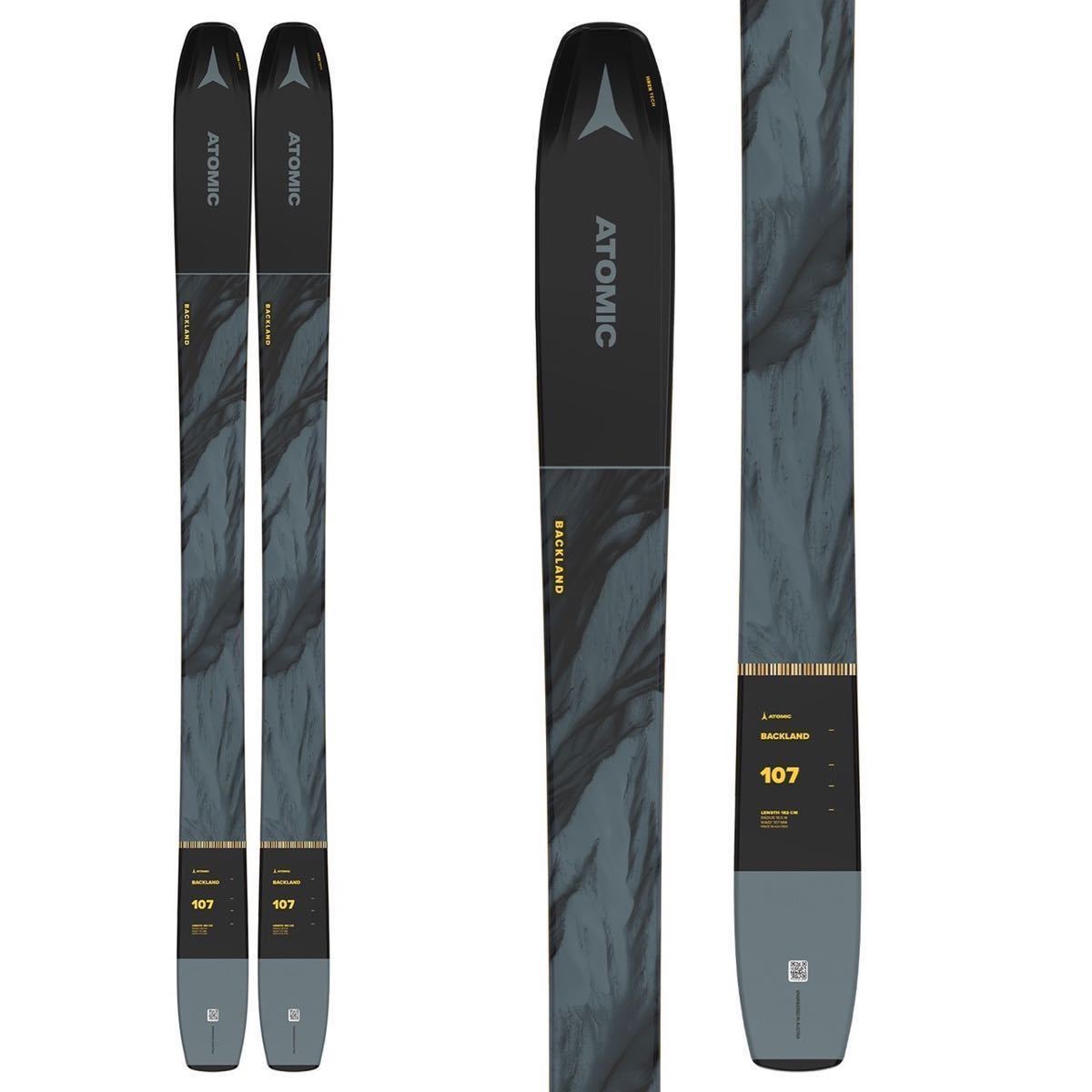 アトミック BACKLANDバックランド107 182cm 格好よく