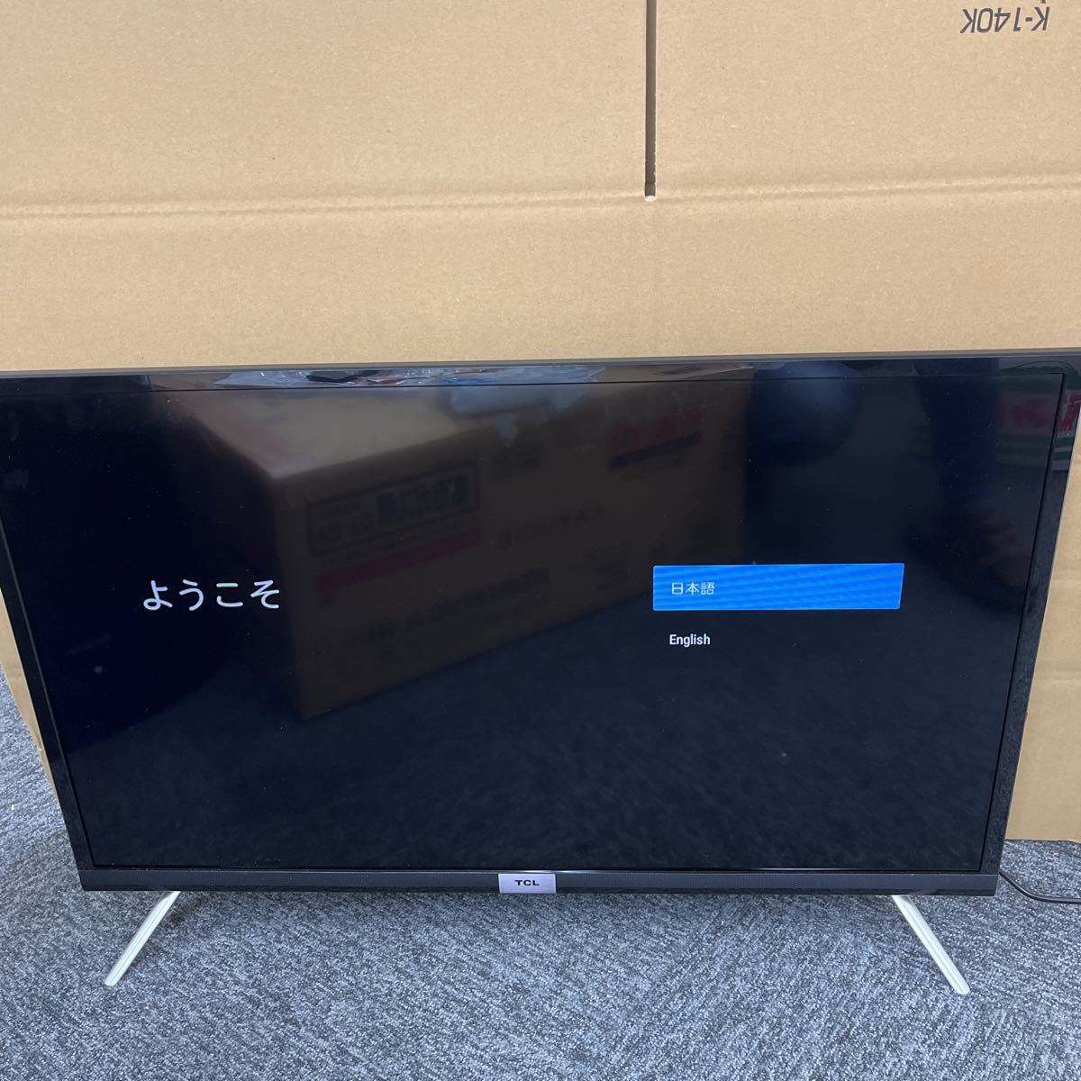極美品！TCL 32S518K スマートテレビ 32型 22年製 Android TCL 32