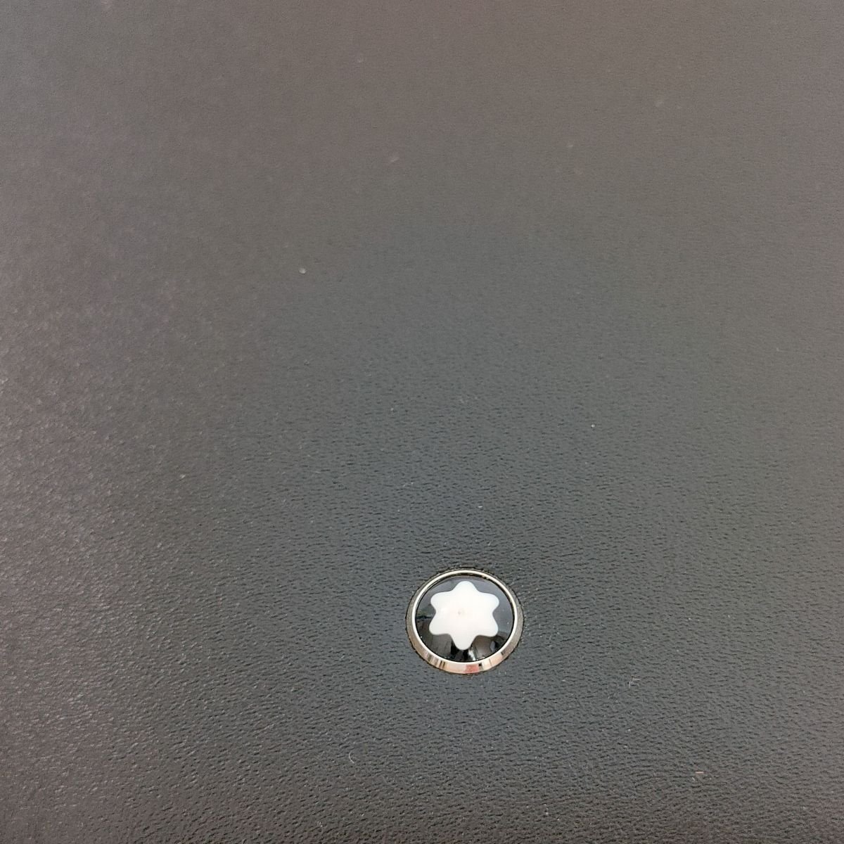 美品 MONTBLANC モンブラン レザー 二つ折り長財布 ウォレット MB 