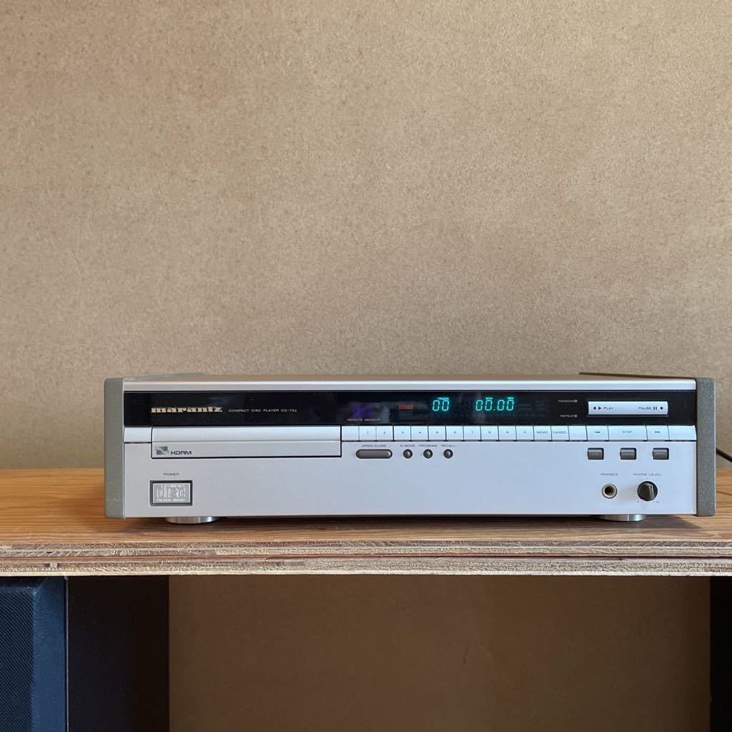 marantz CDプレーヤー CD−72a ジャンク 開閉トレイプーリー欠品