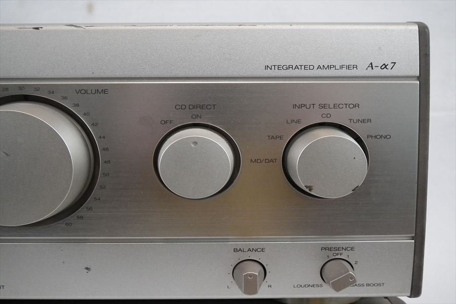 SANSUI 山水 サンスイ D-α7 カセットデッキ ビンテージ