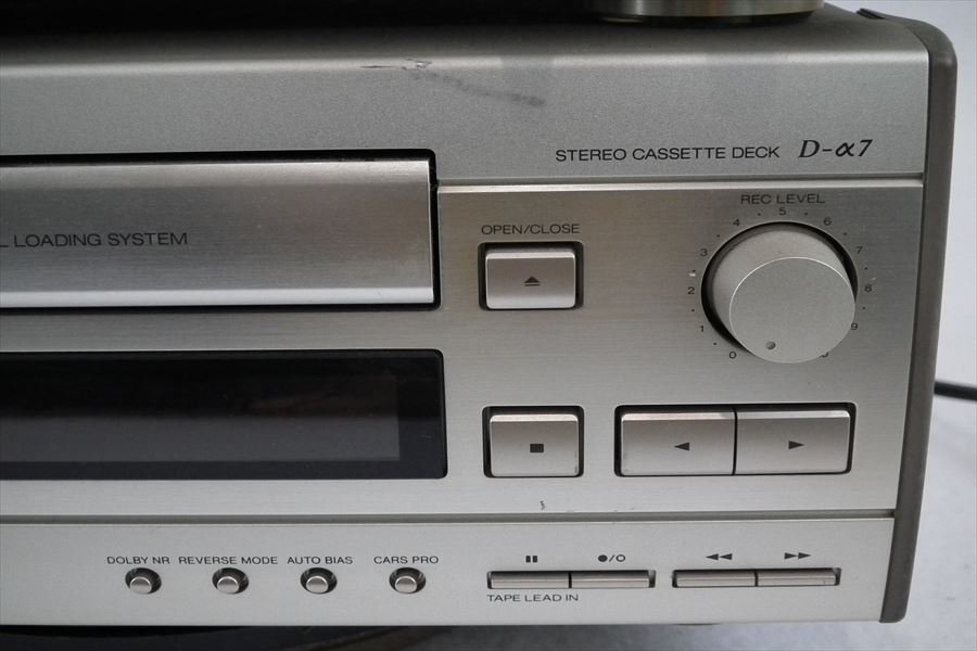 SANSUI 山水 サンスイ D-α7 カセットデッキ ビンテージ