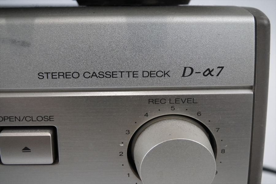 SANSUI 山水 サンスイ D-α7 カセットデッキ 公式通販