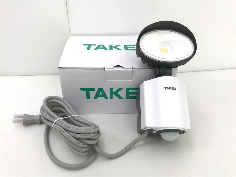 【同梱B】【60】未使用品 TAKEX LCL-51S LED人感ライト 竹中エンジニアリング ※開封済・外箱ダメージ有