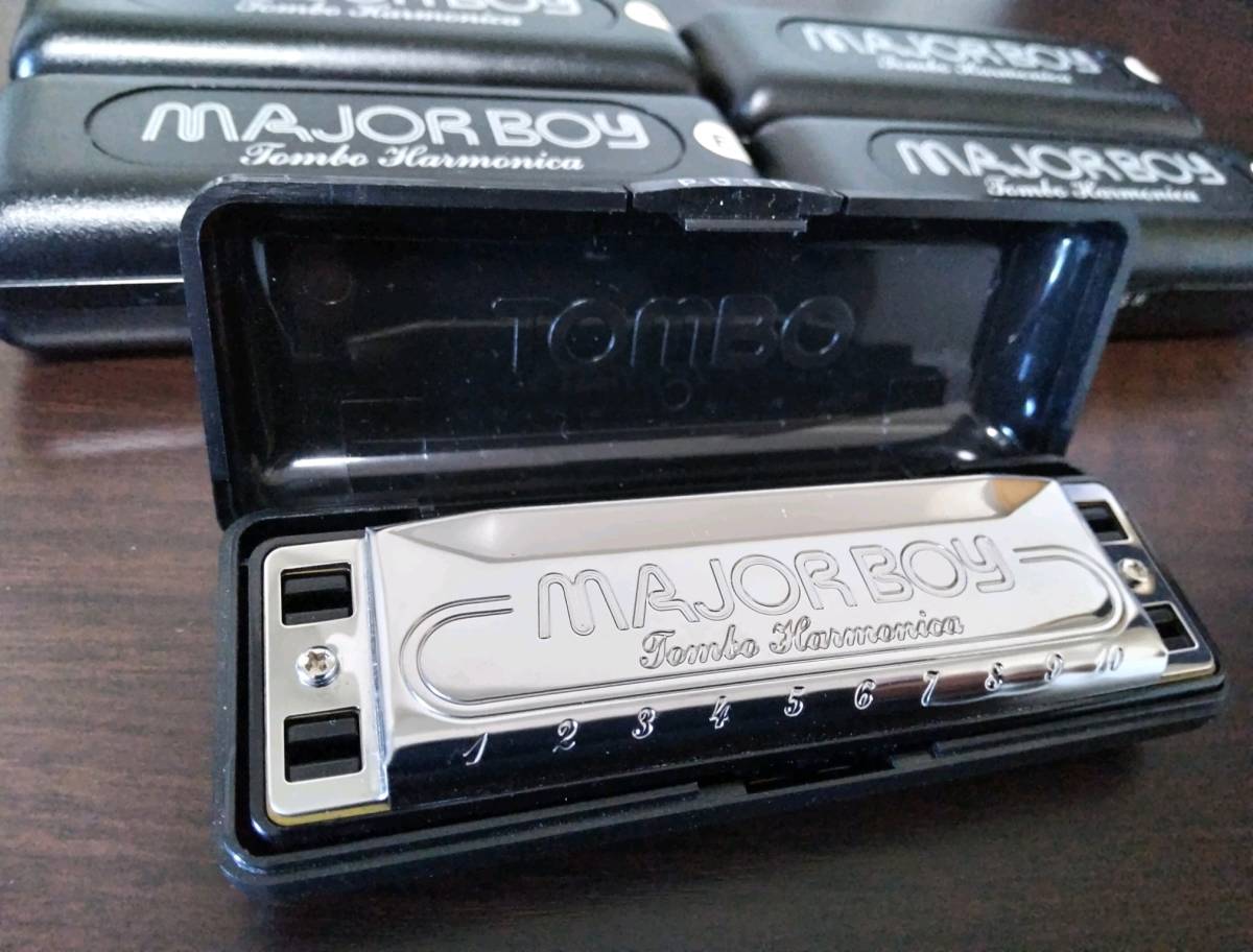 TOMBO MAJOR BOY ハーモニカ 5本セット(C,D,E,G,A) Tombo Harmonica MAJOR BOY トンボ メージャーボーイ 5本セット 送料