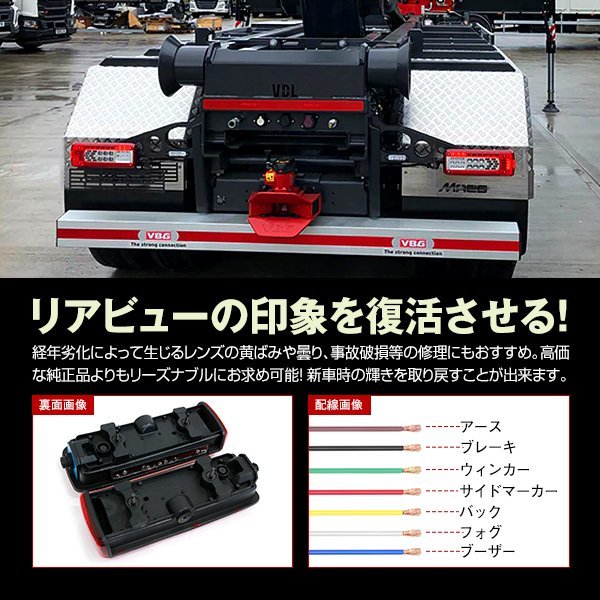 ボルボ VOLVO UD クオン 共通 VIGNAL 純正モデル 新品社外 LED 