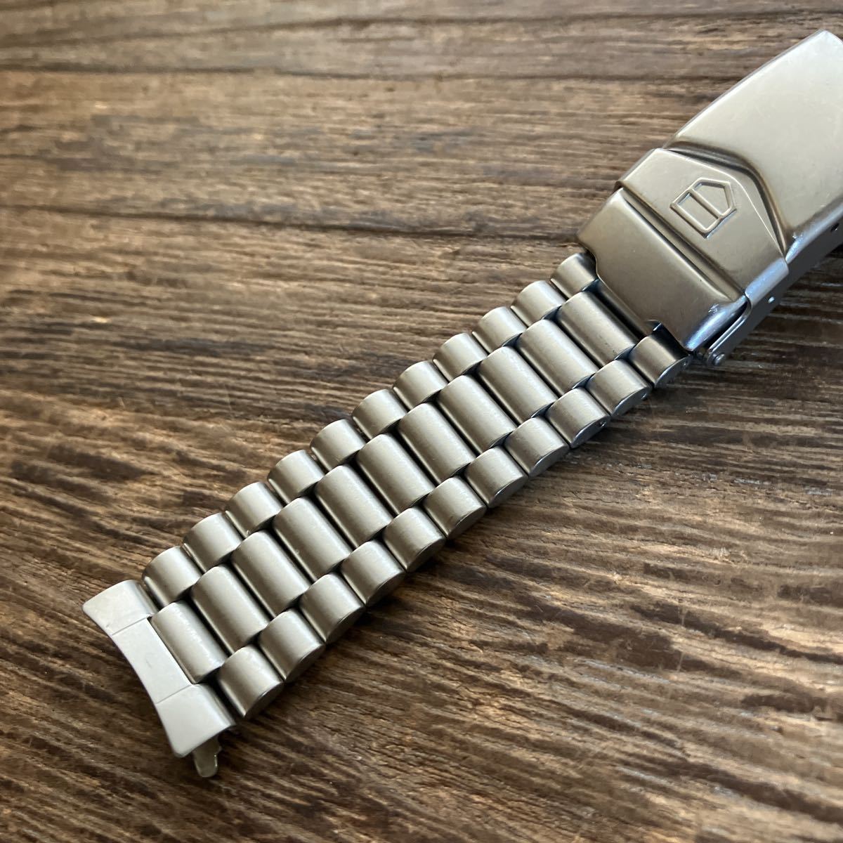 18mm 弓管 TAG HEUER タグホイヤー 時計ベルト 銀色 301/31 中古品