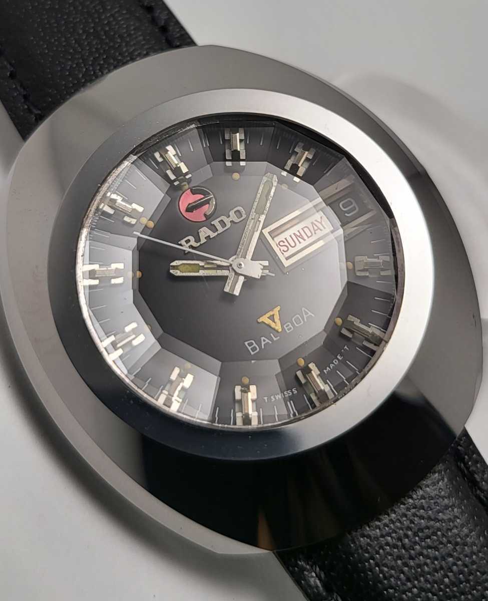 紳士用 RADO ラドー バルボア 自動巻き腕時計 超硬ケース 【公式通販】