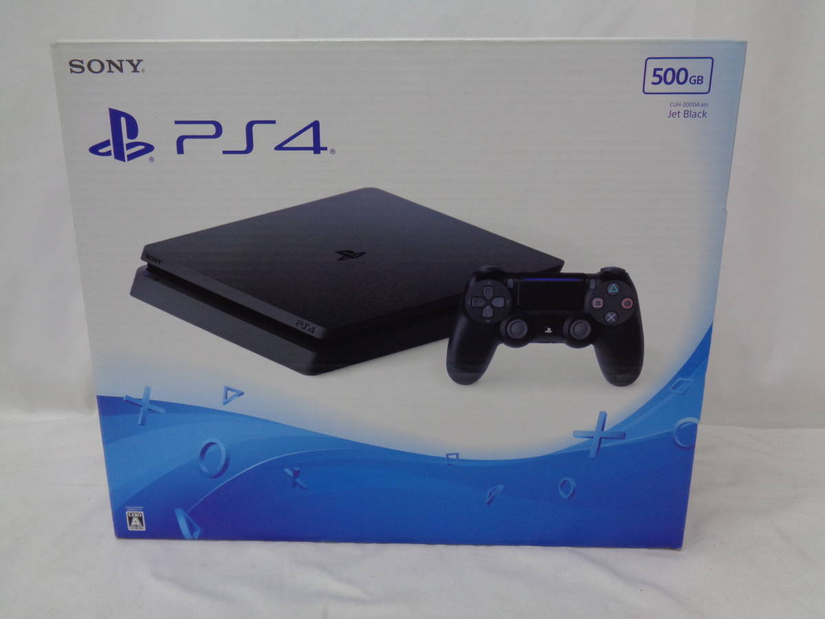 25-13 PS4 プレステ4本体 PlayStation 4 ジェット・ブラック 500GB