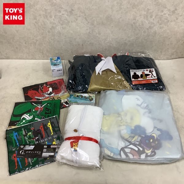 1円〜 訳あり ポケットモンスター キバナのパーカー Mサイズ ヒバニー ブランケット 他