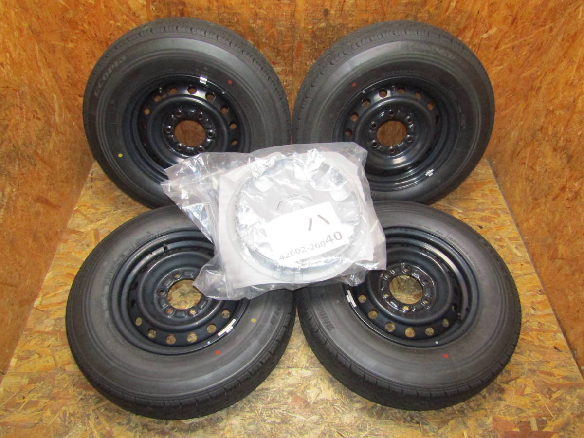 2025年製・新車外し・ハイエース・BRIDGESTONE №183 新車外し