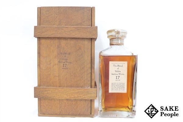 ◇1円～ ニッカ ザ・ブレンド・オブ・ニッカ 17年 モルトベース 660ml