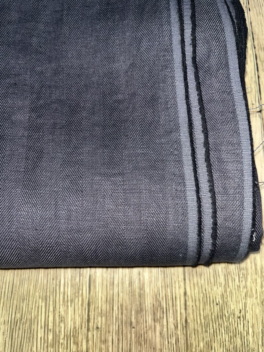 25番 サフィランリネン Bigへリンボン アッシュパープル 3m