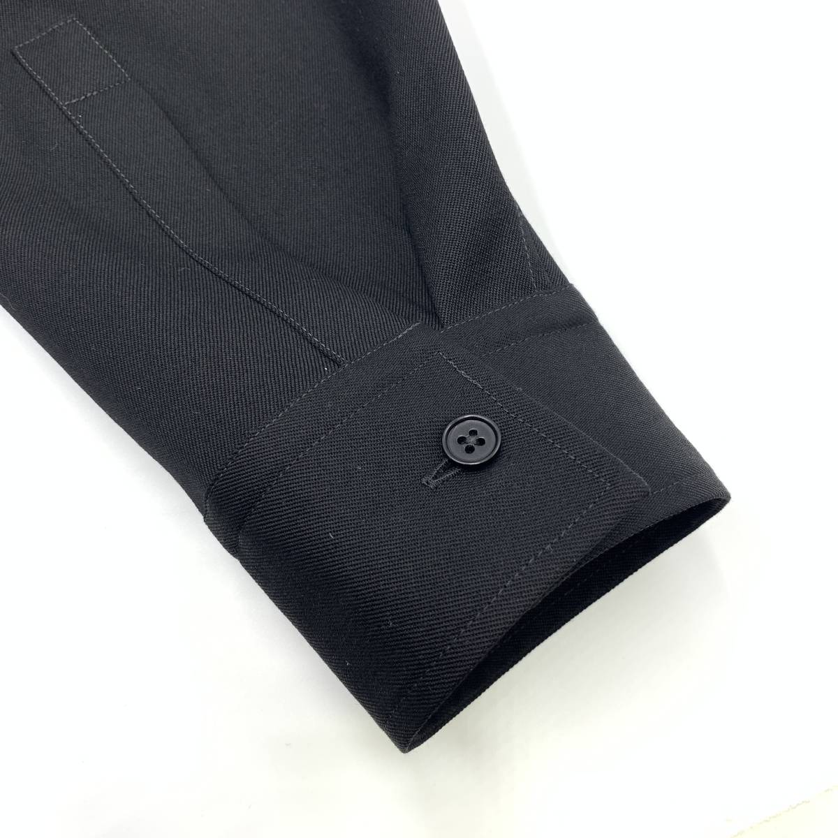 JIL SANDER ジルサンダー ギャバジン ウール ビッグ ポケット バンド 