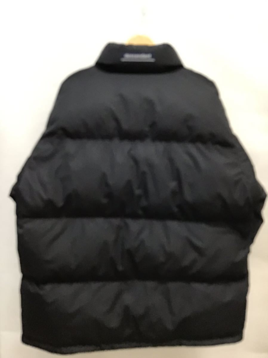 20230113【DESCENDANT】ディセンダント MUMMY PADDING JACKET ブラック