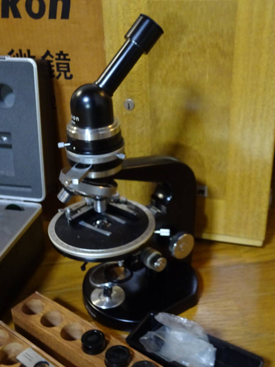 Nikon PFM 1-250 顕微鏡撮影装置PFM Nikonニコン 顕微鏡 S-P0型 MICROFLEX PFM（難あり） 対物レンズ/接眼