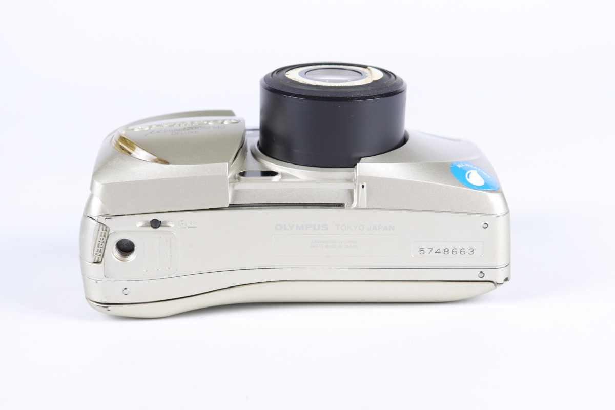 シャッターフラッシュOK】 OLYMPUS μ [ myu ] ZOOM 140 DELUXE
