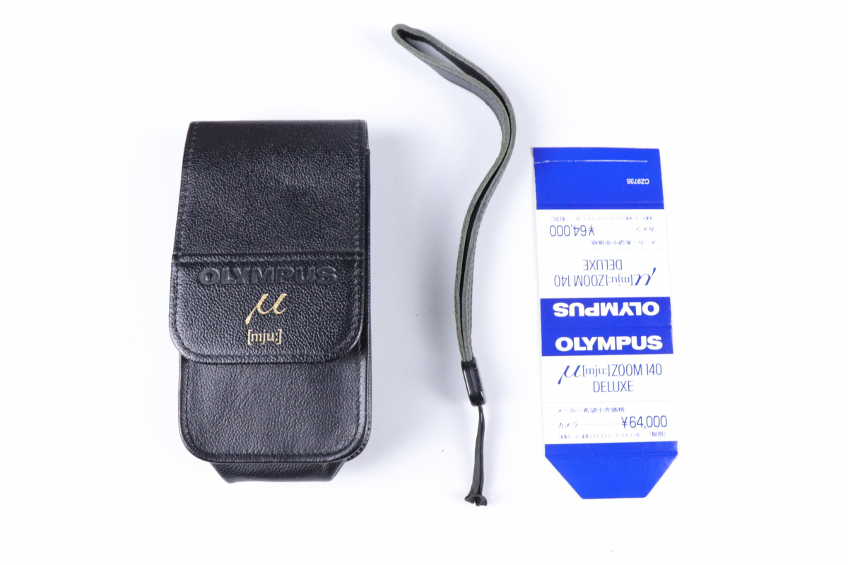 シャッターフラッシュOK】 OLYMPUS μ [ myu ] ZOOM 140 DELUXE