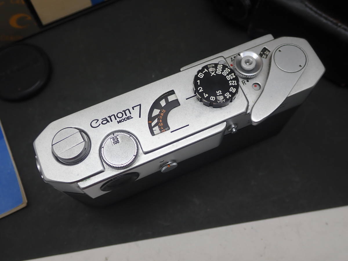 Canon 7 元箱入り カメラとレンズ 0 Canon 箱付き Camera Original レンズ
