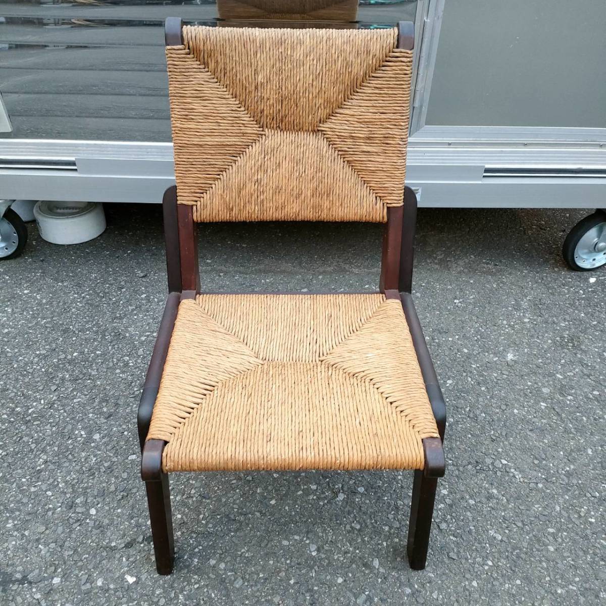 直接引取りOK] 松本民芸家具 ラッシチェア 520L型 中古 ダイニング 