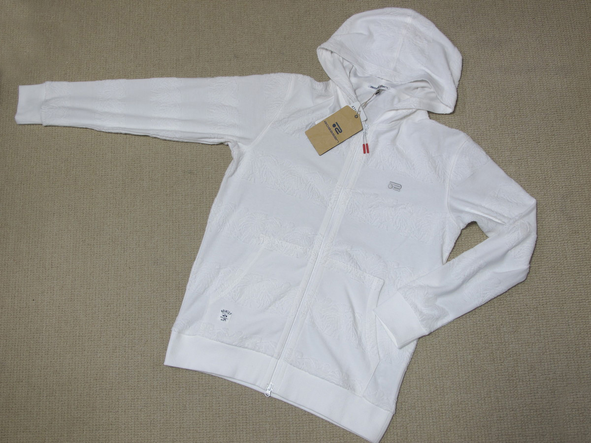 ROSASEN ロサーセン パイル ジャガード パーカー 047-32312 Ｍ 新品タグ付き