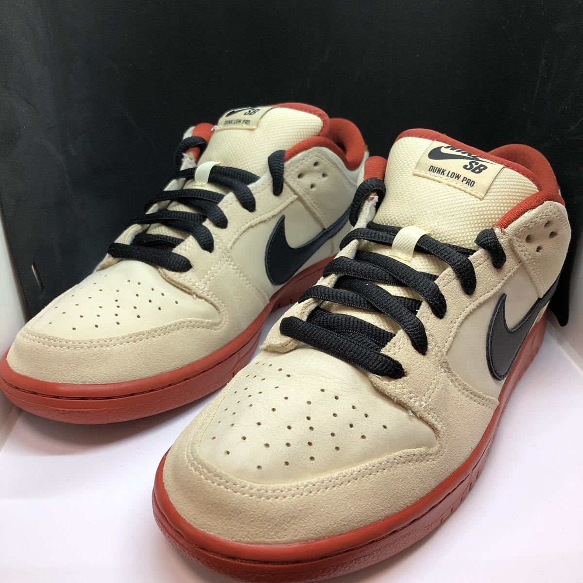 NIKE SB DUNK LOW PRO MUSLIN US10/28cm(BQ6817-100) Nike Dunk Low 