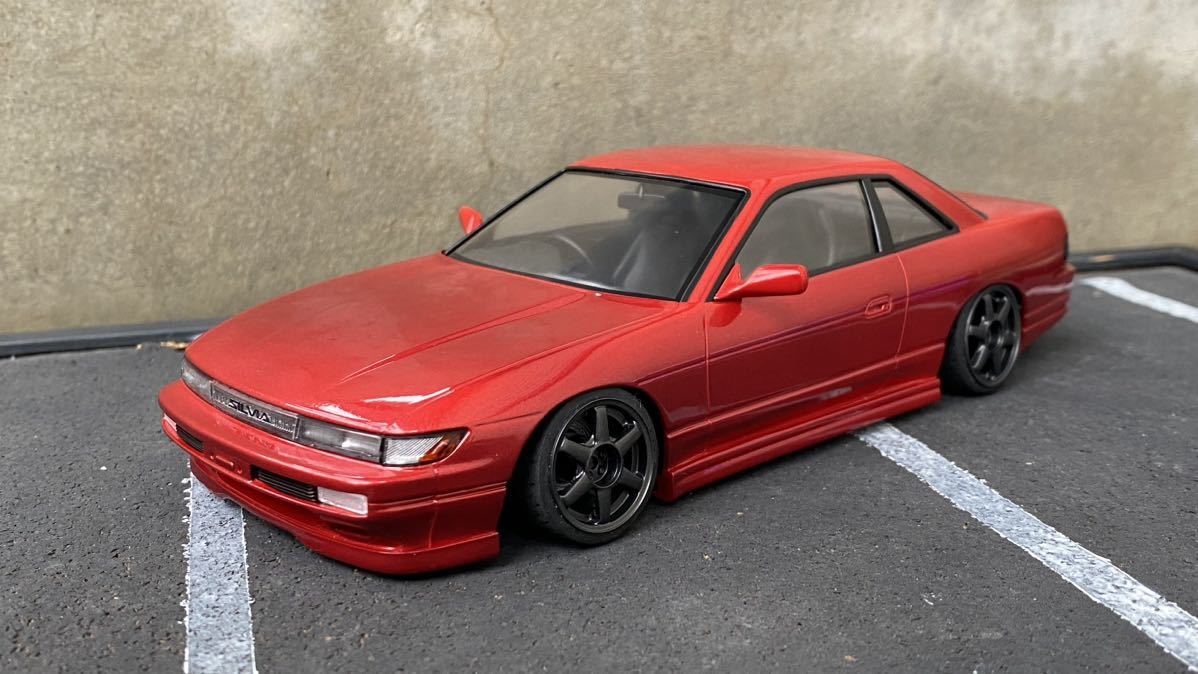 1/24 フジミ S13 シルビア 完成品 ドリフト D1(完成品)｜売買された 
