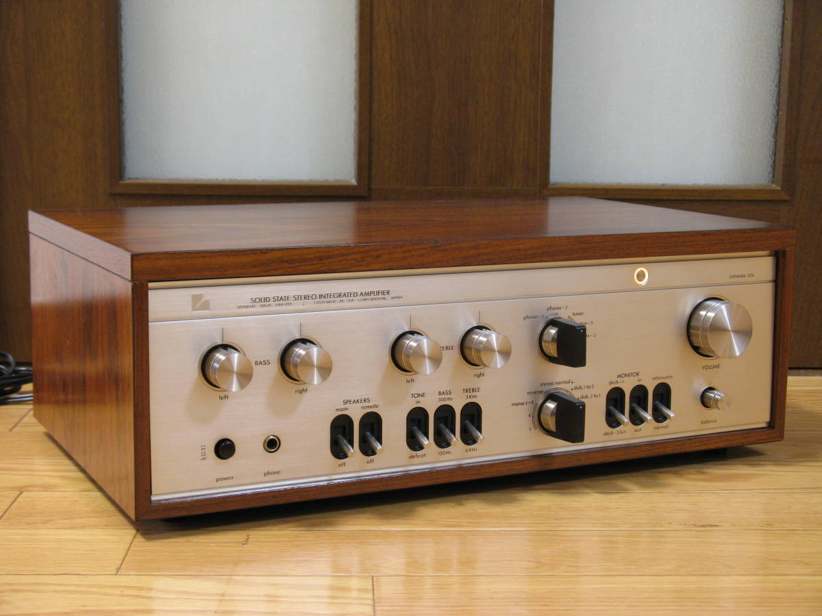 ラックスマン LUXMAN L-504 後期型 美品、動作品、整備済み