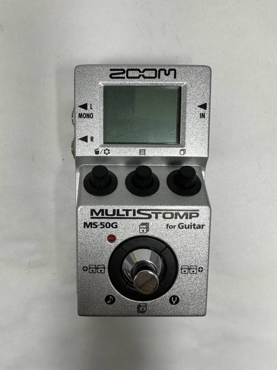 □ ZOOM STOMP MULTI マルチストンプ MS-50G マルチエフェクター