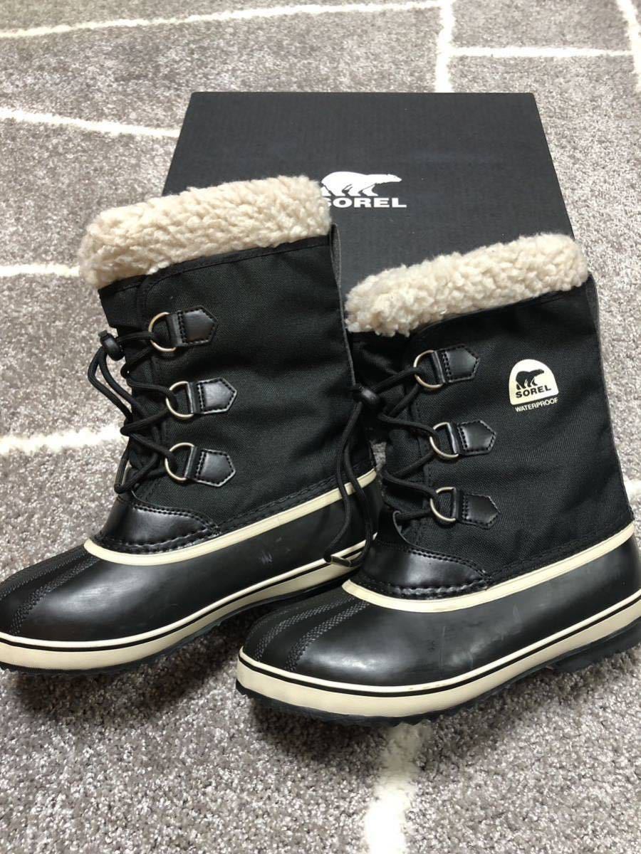 美品】SOREL スノーブーツ24cm SOREL スノーブーツ ソレル 美品】SOREL スノーブーツ24cm SOREL スノーブーツ ソレル
