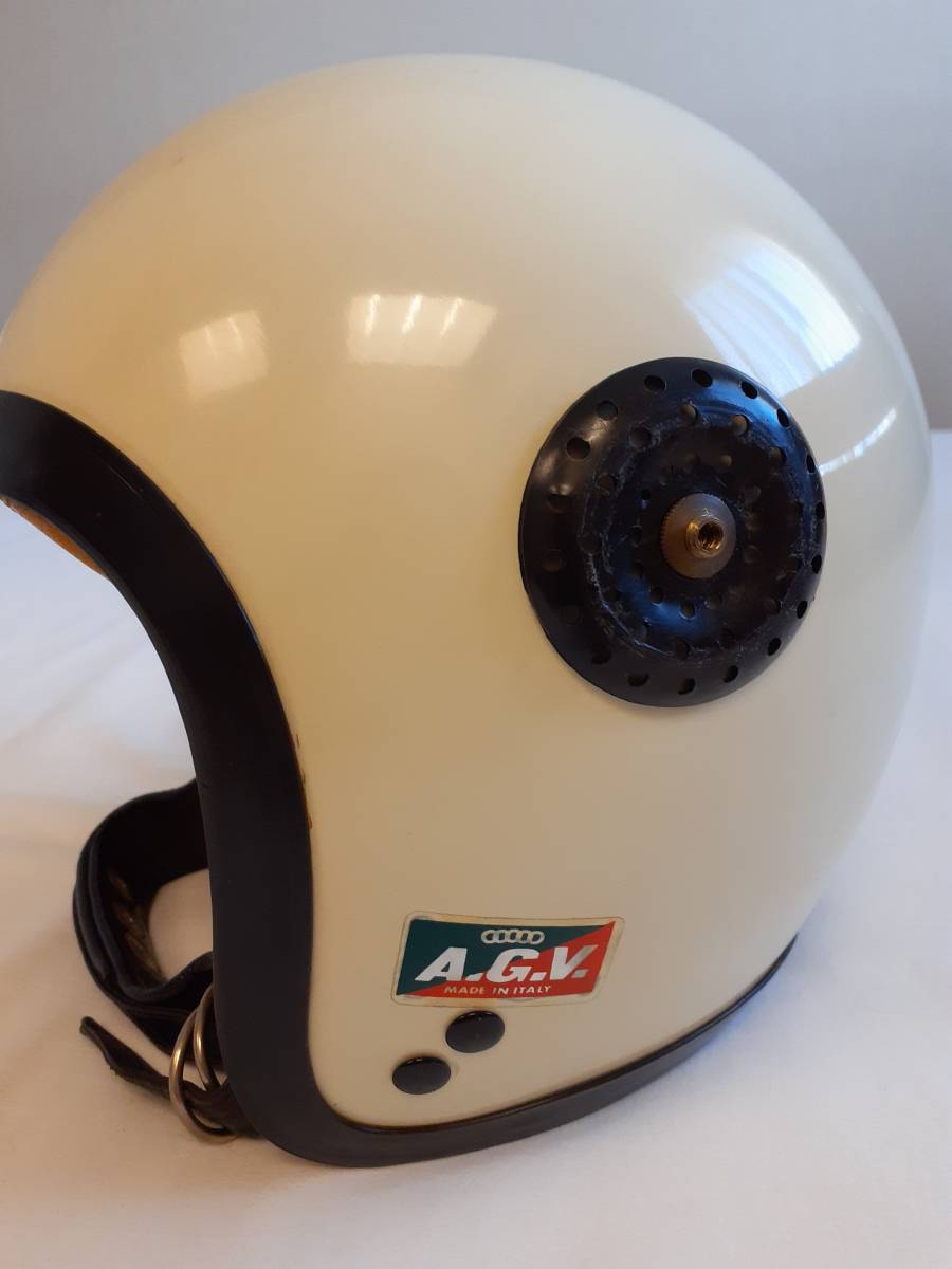 AGV VELENZA 60s 70s ビンテージヘルメット Wストラップ イタリア製 57