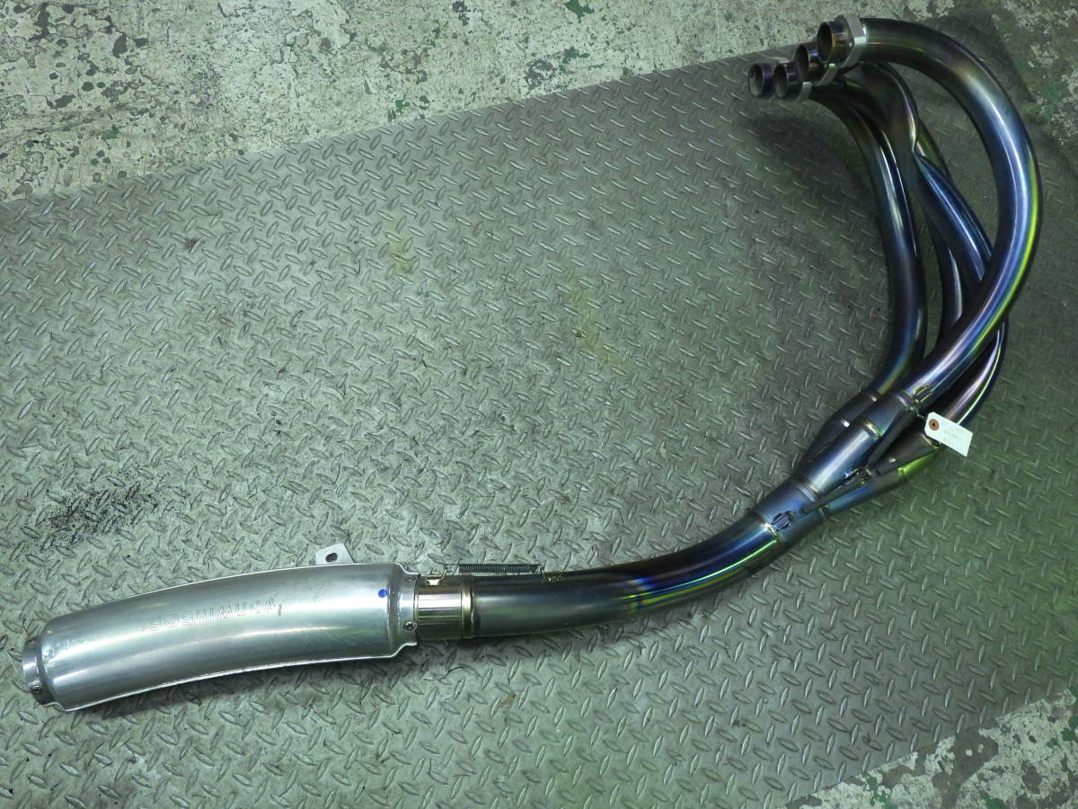 ヨシムラ手曲げチタンサイクロンgs1200ss GS1200SS ヨシムラ手