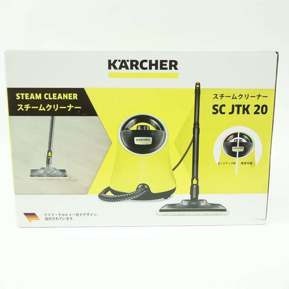 106 【未開封】KARCHER ケルヒャー スチームクリーナー SC JTK20 50-60Hz