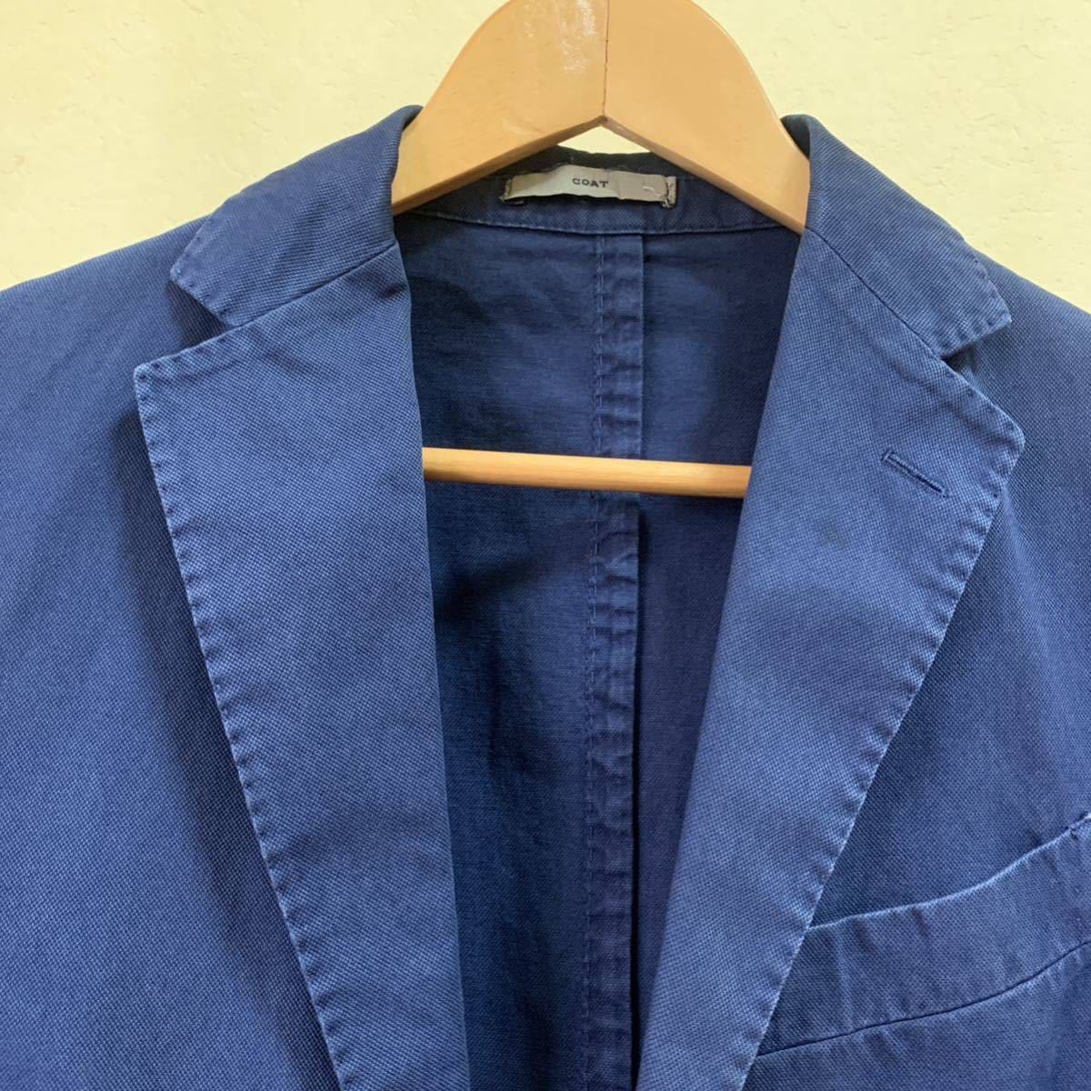 BOGLIOLI ボリオリ COAT コットンジャケット イタリア製 ネイビー