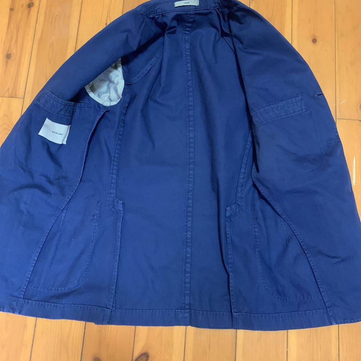 BOGLIOLI ボリオリ COAT コットンジャケット イタリア製 ネイビー