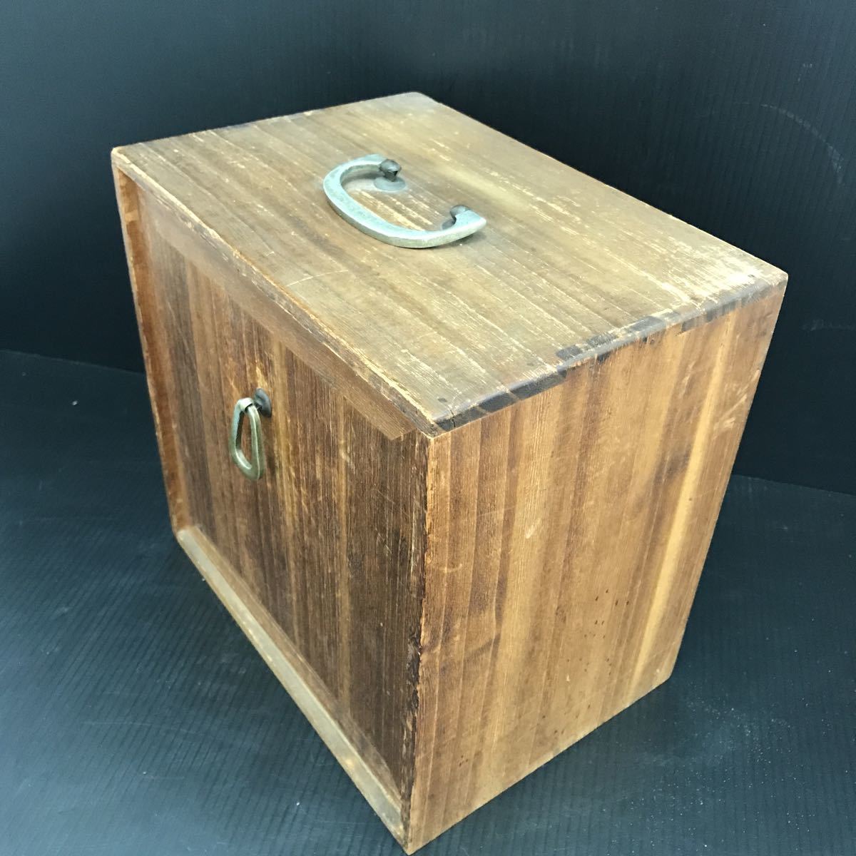 0116c8)茶道具 茶箱 桐箱 色紙箱 旅箪笥 茶器 セット 茶碗 茶杓 茶筅 