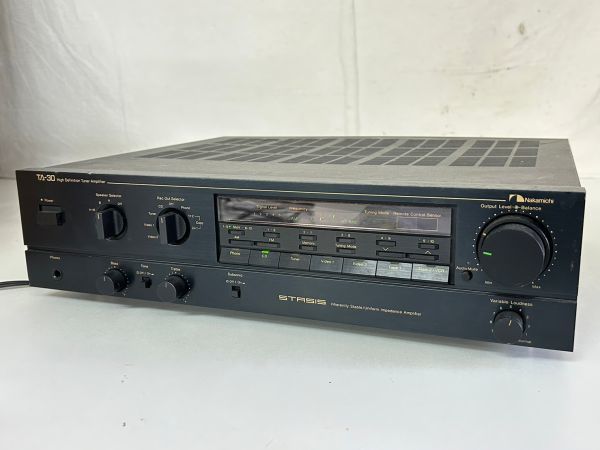 R103-K36-805 Nakamichi ナカミチ TA-30 チューナーアンプ 通電OK③