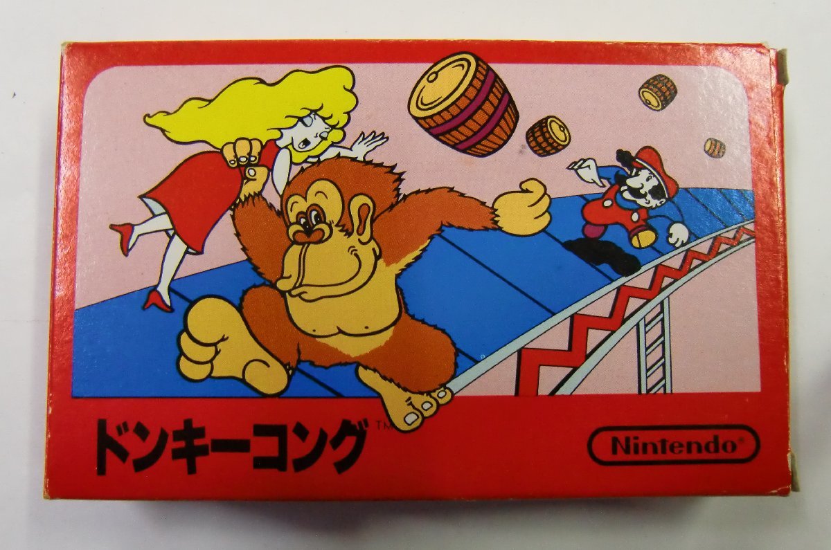 FC ドンキーコング 箱・説明書付き 任天堂 ファミコンソフト【カ991】