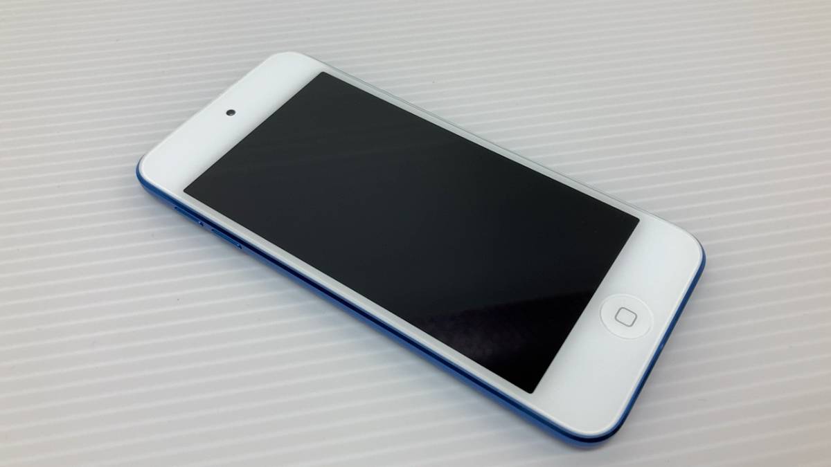 256 〓 展示品 Apple iPod touch ブルー 32GB 第7世代 3F758J/A