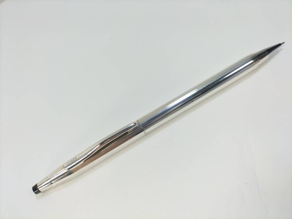 □美品 1970年代 共箱付 USA製□クロス（CROSS） シルバー製(銀ムク