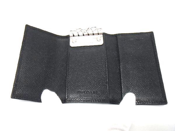 1円 □極美品□ BVLGARI ブルガリブルガリ レザー 6連 キーケース 鍵